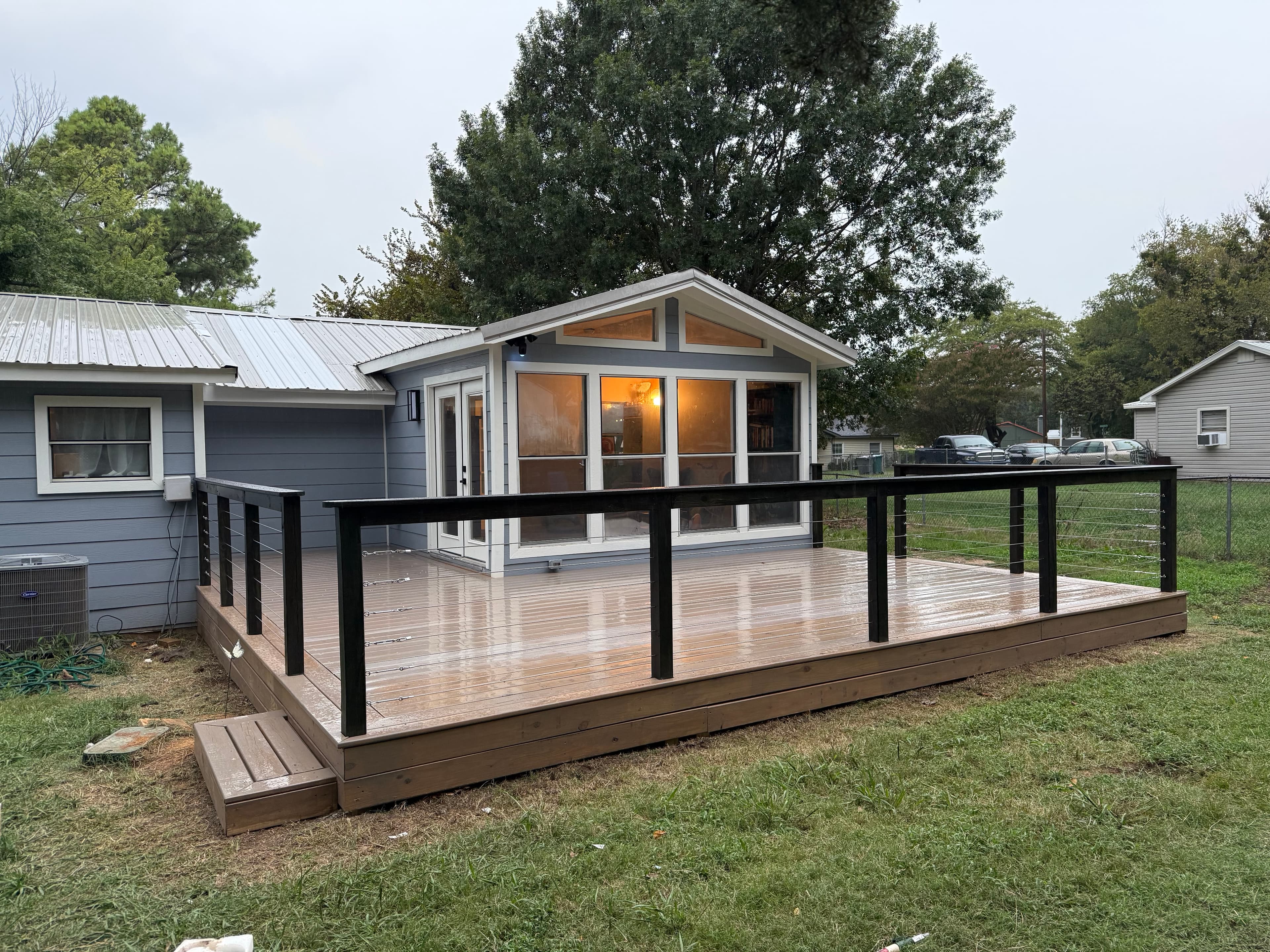 Gable Custom Deck by Titan Built Outdoors