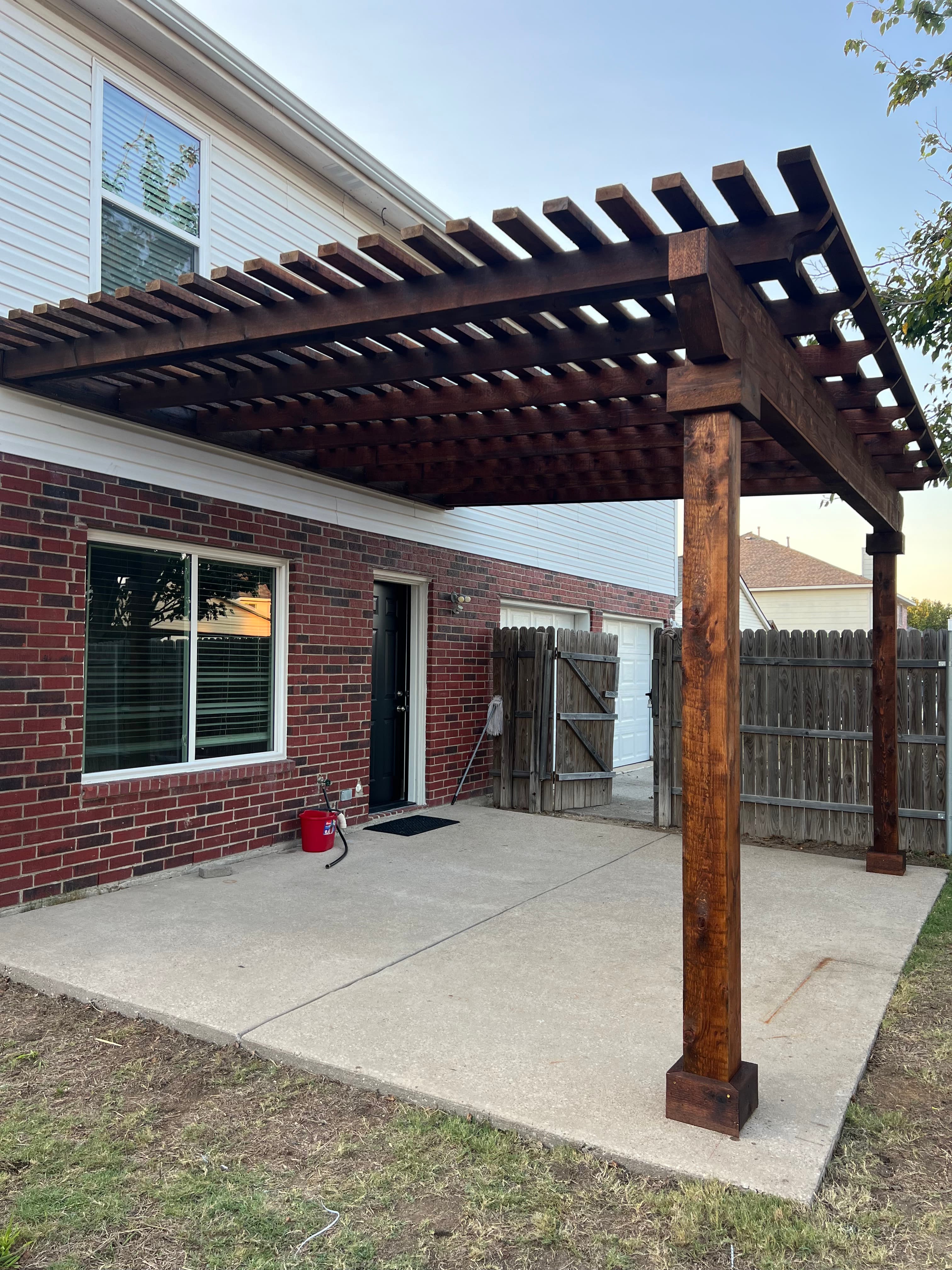 Pergola Living Space by Titan Built Outdoors
